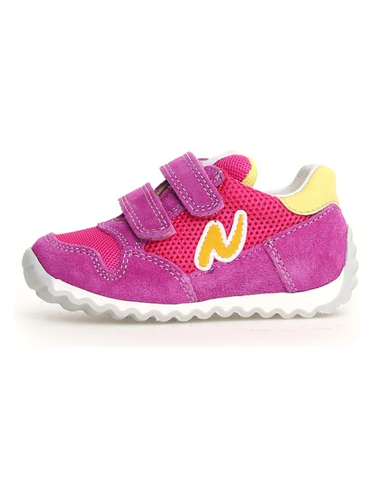 Zdjęcie produktu Naturino Skórzane sneakersy "Sammy 2" w kolorze fioletowym rozmiar: 25