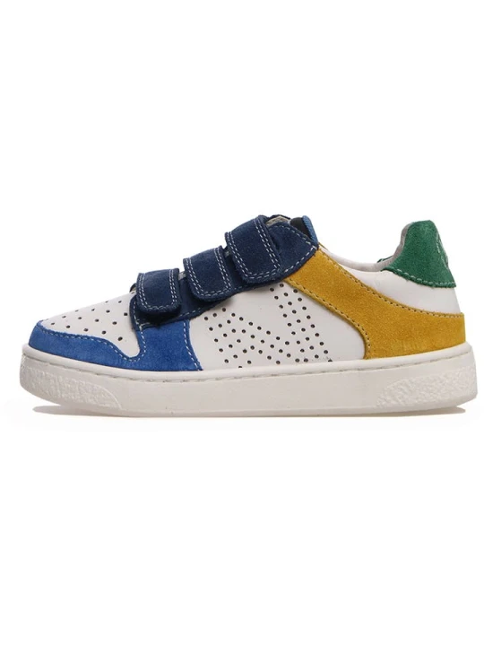 Zdjęcie produktu Naturino Skórzane sneakersy "Theral" ze wzorem rozmiar: 37