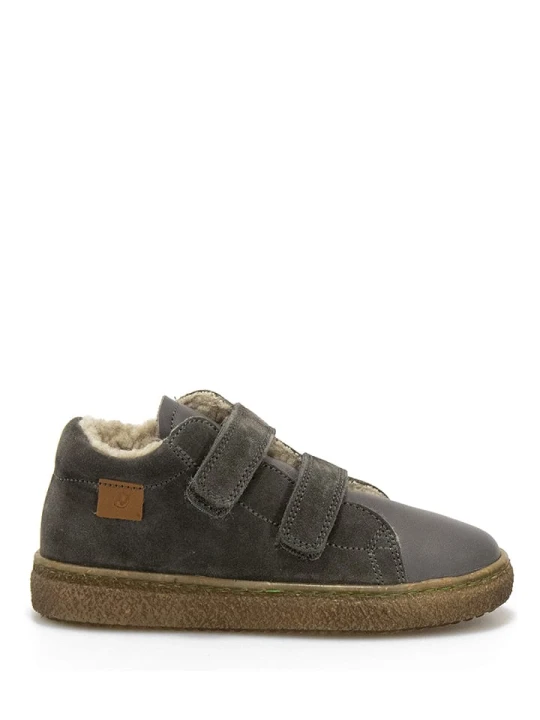 Zdjęcie produktu Naturino Skórzane sneakersy w kolorze antracytowym rozmiar: 31