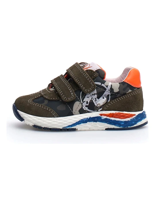 Zdjęcie produktu Naturino Skórzane sneakersy w kolorze brązowym rozmiar: 26