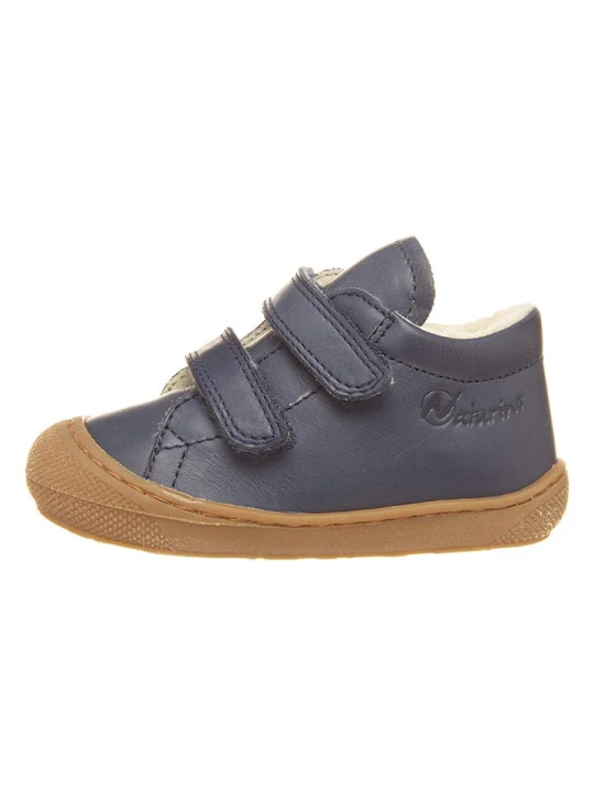Zdjęcie produktu Naturino Skórzane sneakersy w kolorze granatowym rozmiar: 23