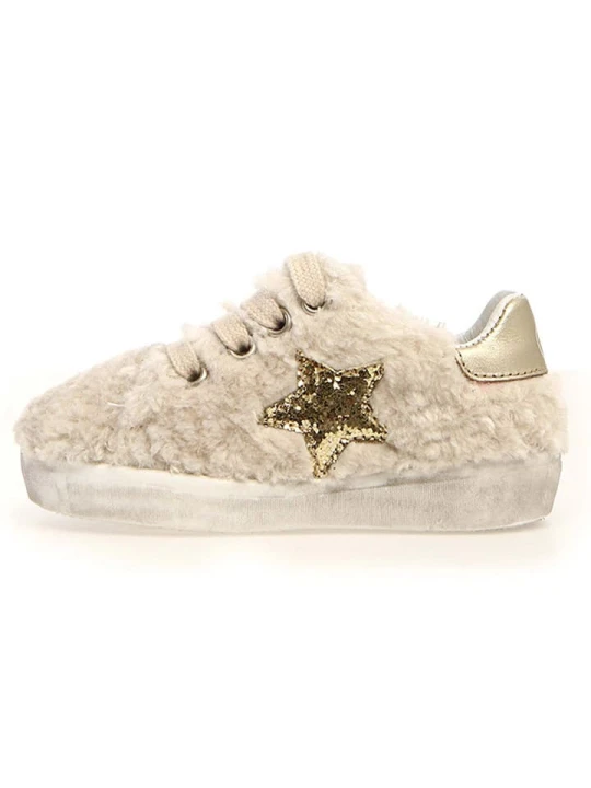 Zdjęcie produktu Naturino Sneakersy "Annie" w kolorze kremowym rozmiar: 38