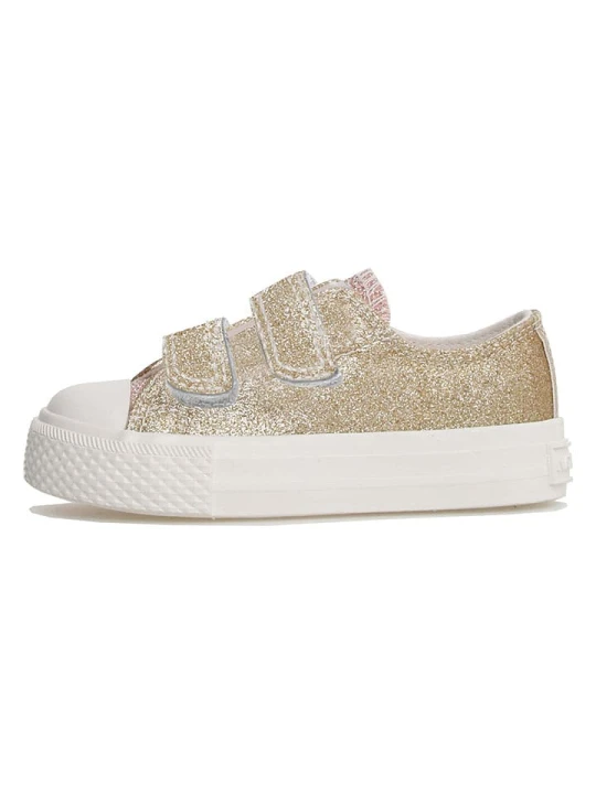 Zdjęcie produktu Naturino Sneakersy "Ayasy" w kolorze złotym rozmiar: 36