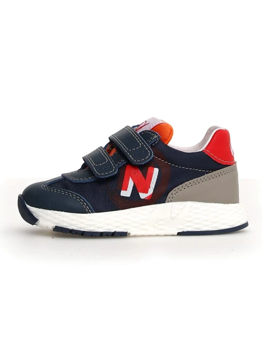 Zdjęcie produktu Naturino Sneakersy "Jesko" w kolorze granatowo-pomarańczowym rozmiar: 36