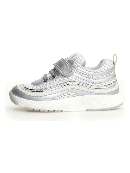 Zdjęcie produktu Naturino Sneakersy "Miska" w kolorze srebrnym rozmiar: 28
