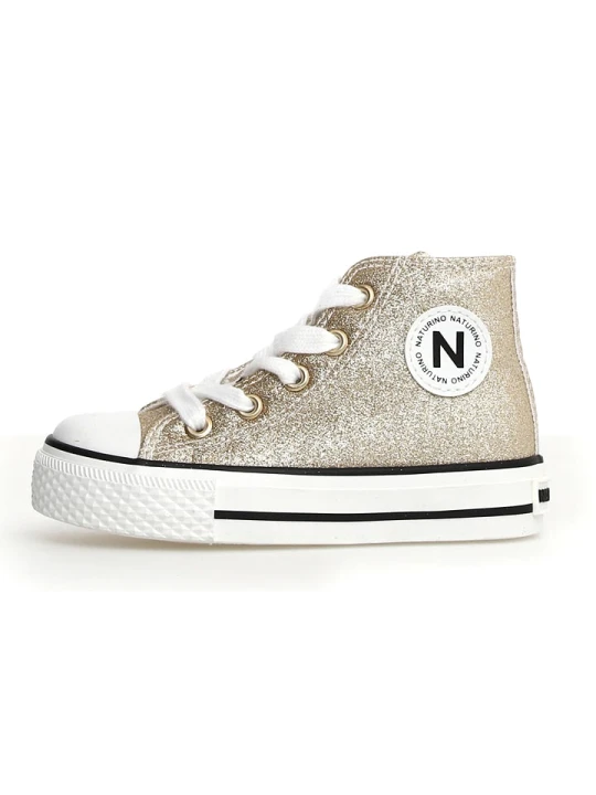 Zdjęcie produktu Naturino Sneakersy w kolorze złotym rozmiar: 34