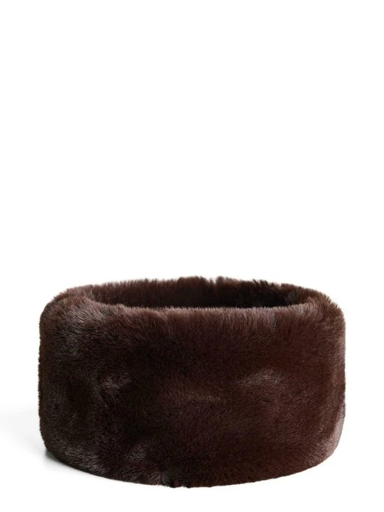Zdjęcie produktu Nauszniki Bershka ciemnobrązowy