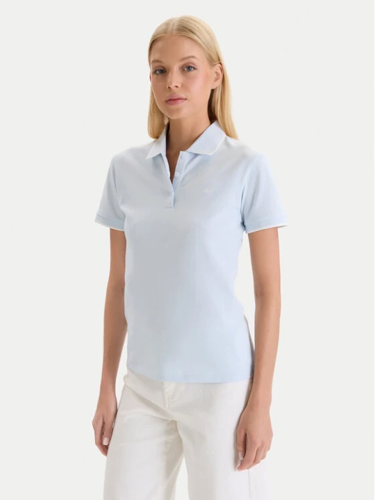 Zdjęcie produktu Nautica Polo W126-NALPO-1008-23X Błękitny Regular Fit Niebieski jasny