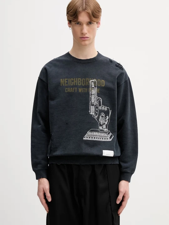 Zdjęcie produktu Neighborhood bluza oversize bawełniana męska