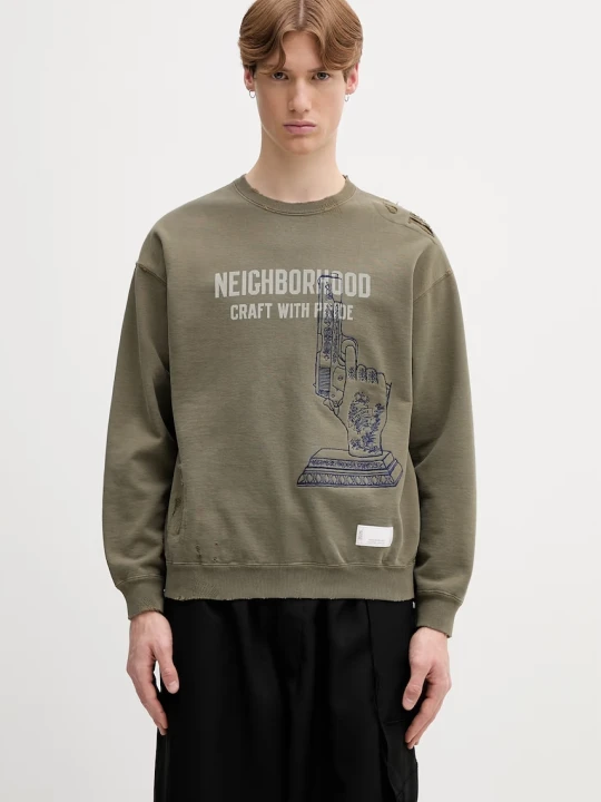 Zdjęcie produktu Neighborhood bluza oversize bawełniana męska