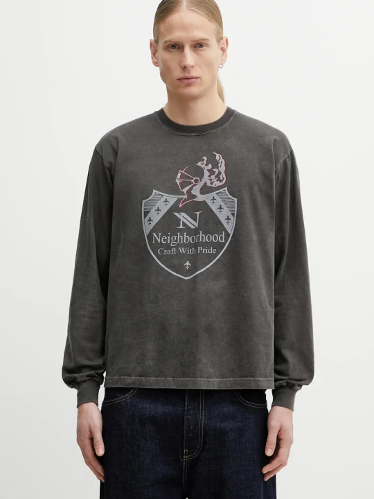 Zdjęcie produktu NEIGHBORHOOD longsleeve bawełniany NH . TEE LS-16