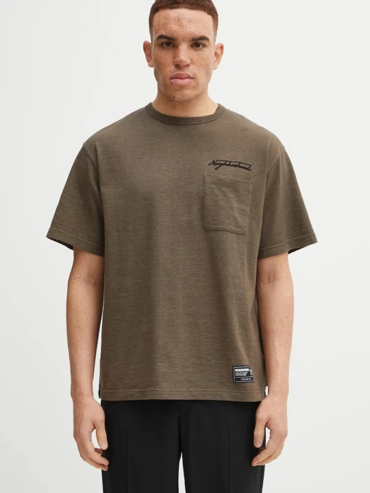 Zdjęcie produktu NEIGHBORHOOD t-shirt bawełniany HEATHER FABRIC