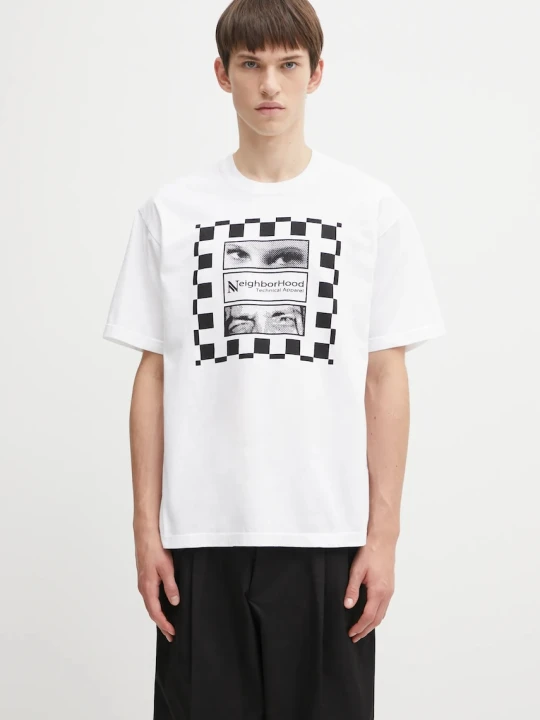 Zdjęcie produktu Neighborhood t-shirt bawełniany NH . TEE SS-7