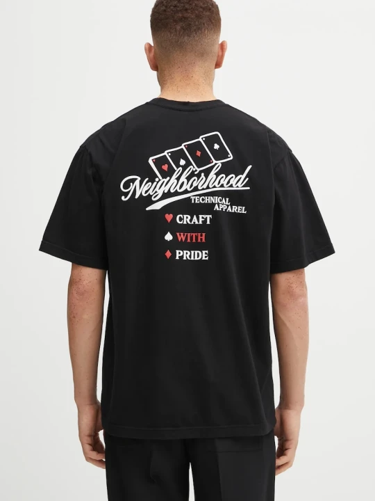 Zdjęcie produktu Neighborhood t-shirt bawełniany NH. TEE SS-8