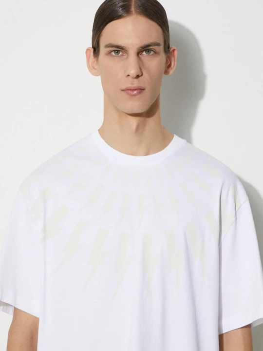Zdjęcie produktu Neil Barrett t-shirt bawełniany biały