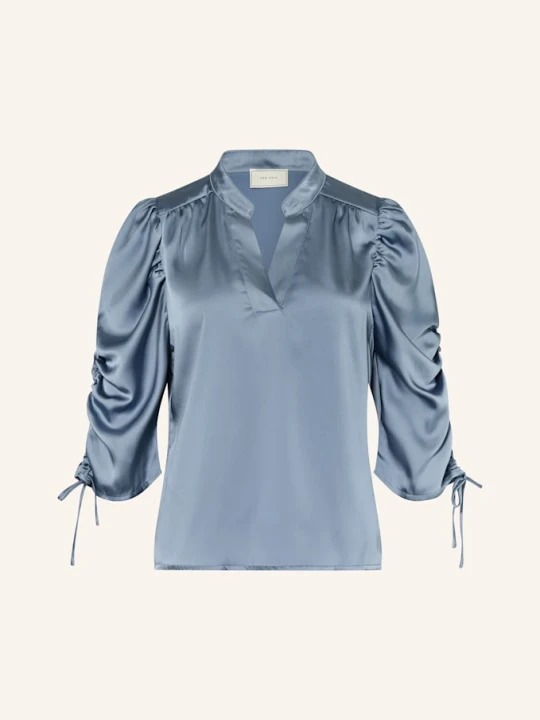 Zdjęcie produktu Neo Noir Bluzka Alvira Z Satyny blau JASNONIEBIESKI