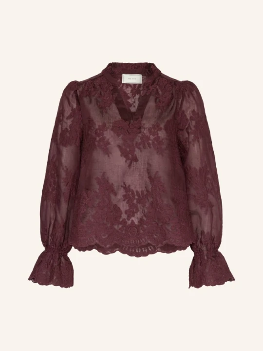 Zdjęcie produktu Neo Noir Bluzka Amara rot CIEMNOCZERWONY