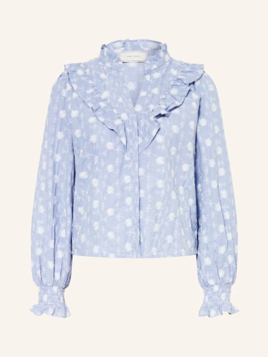 Zdjęcie produktu Neo Noir Bluzka Degas Z Falbanami blau