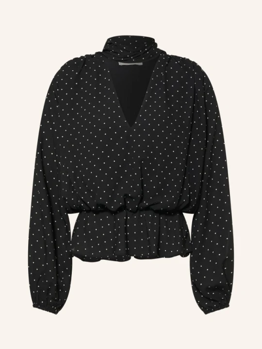 Zdjęcie produktu Neo Noir Bluzka Z Kokardą Ettalie schwarz