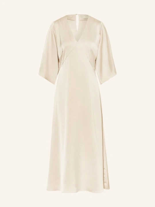 Zdjęcie produktu Neo Noir Satynowa Sukienka Remara beige BLADORÓŻOWY