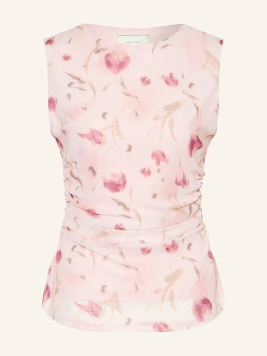 Zdjęcie produktu Neo Noir Top Z Siateczki Liblana pink czarny