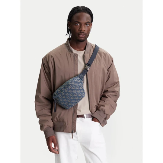 Zdjęcie produktu Nerka Calvin Klein Jeans Unstructured Monogram Waistbag LV04G3177G Niebieski jasny