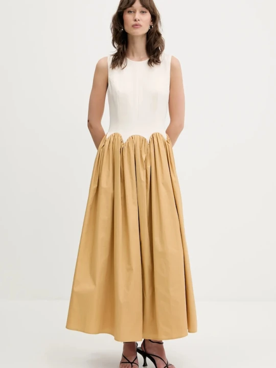 Zdjęcie produktu Never Fully Dressed sukienka beżowy