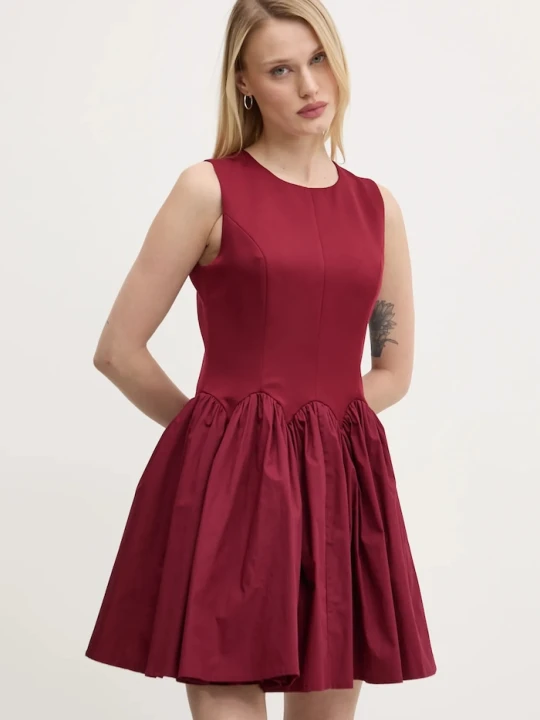 Zdjęcie produktu Never Fully Dressed sukienka Mini Monika bordowy