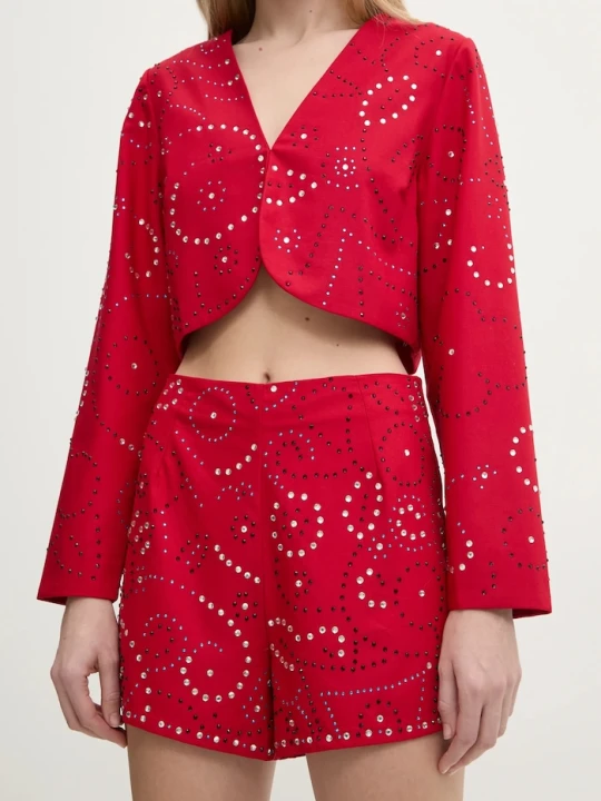 Zdjęcie produktu Never Fully Dressed szorty Gem czerwony