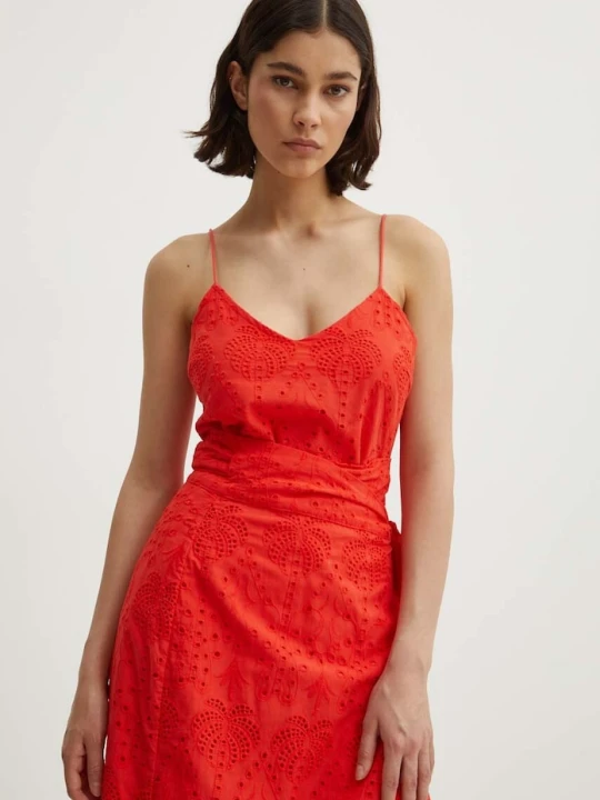 Zdjęcie produktu Never Fully Dressed top bawełniany Cami Top czerwony