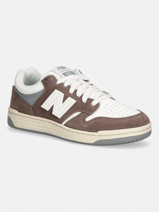 Zdjęcie produktu New Balance 480 sneakersy skórzane brązowy