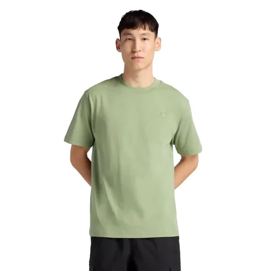Zdjęcie produktu New Balance Athletics Cotton T-Shirt MT41533AAR, Męskie, Białe, t-shirty, bawełna, rozmiar: L