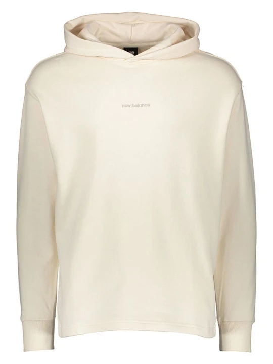 Zdjęcie produktu New Balance Bluza "Athletics Linear" w kolorze kremowym rozmiar: M