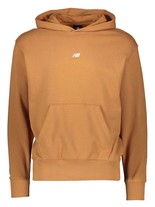 Zdjęcie produktu New Balance Bluza "Athletics Remastered" w kolorze jasnobrązowym rozmiar: M