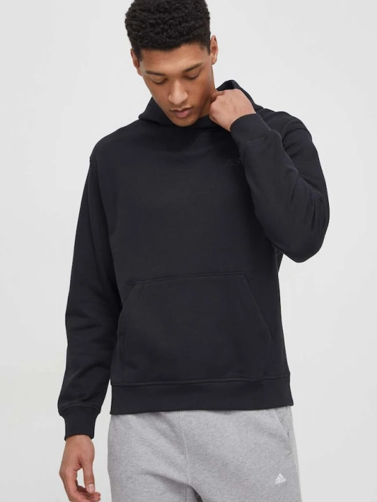 Zdjęcie produktu New Balance bluza bawełniana MT41534BK czarny