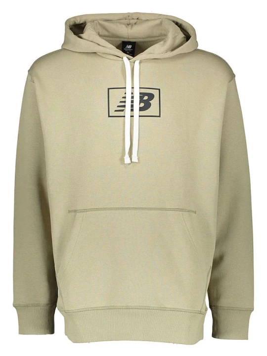 Zdjęcie produktu New Balance Bluza "Essentials Brushed" w kolorze khaki rozmiar: XXL