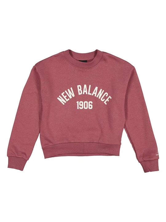 Zdjęcie produktu New Balance Bluza "Essentials Varsity" w kolorze czerwonym rozmiar: 128