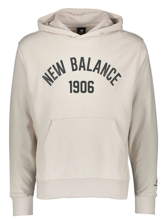 Zdjęcie produktu New Balance Bluza "Essentials Varsity" w kolorze kremowym rozmiar: M