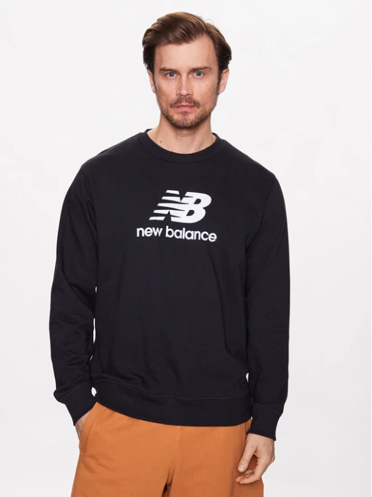 Zdjęcie produktu New Balance Bluza MT3153 Czarny Relaxed Fit
