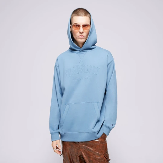 Zdjęcie produktu New Balance Bluza Z Kapturem Graphic Hoodie Better niebieski