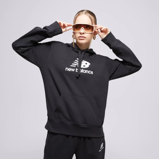 Zdjęcie produktu New Balance Bluza Z Kapturem Nb Essentials czarny