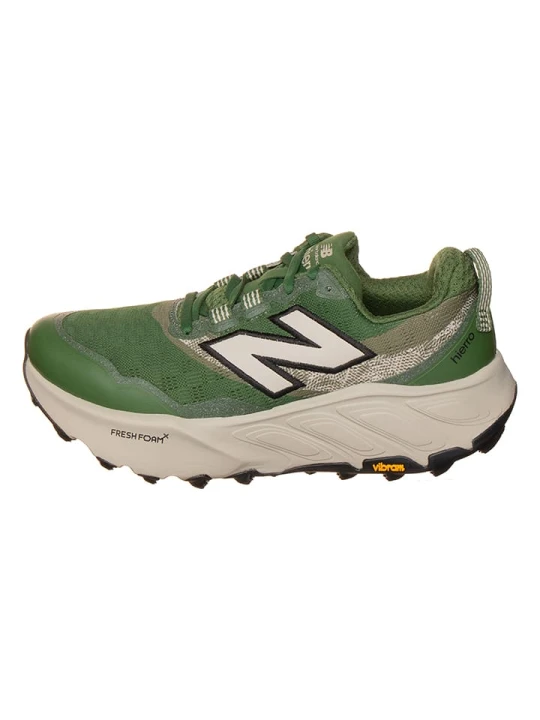 Zdjęcie produktu New Balance Buty "Fresh Foam X Hierro v9" w kolorze zielonym do biegania rozmiar: 42, 5