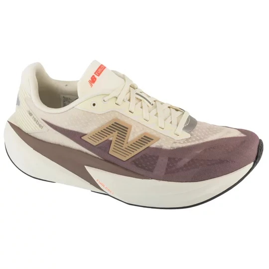 Zdjęcie produktu New Balance FuelCell Rebel v5 MFCXLY5, Męskie, Beżowe, buty do biegania, tkanina, rozmiar: 42, 5