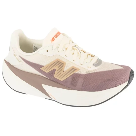 Zdjęcie produktu New Balance FuelCell Rebel v5 WFCXLJ5, Damskie, Beżowe, buty do biegania, tkanina, rozmiar: 37, 5