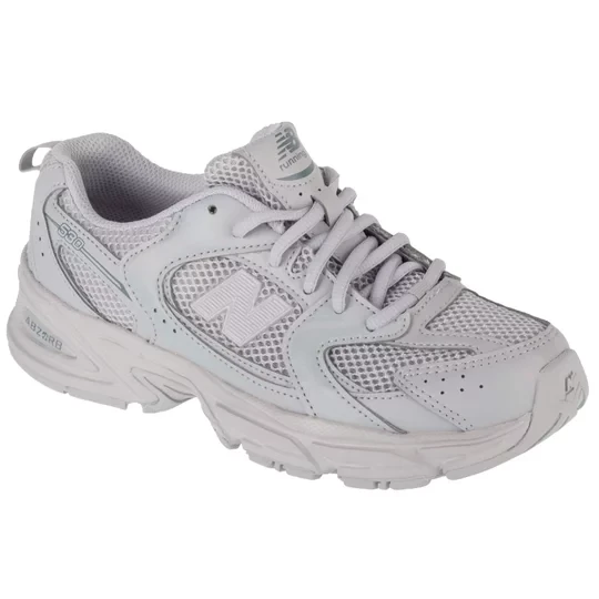 Zdjęcie produktu New Balance GR530TBA, Dla dziewczynki, Szare, buty sneakers, przewiewna siateczka, rozmiar: 38