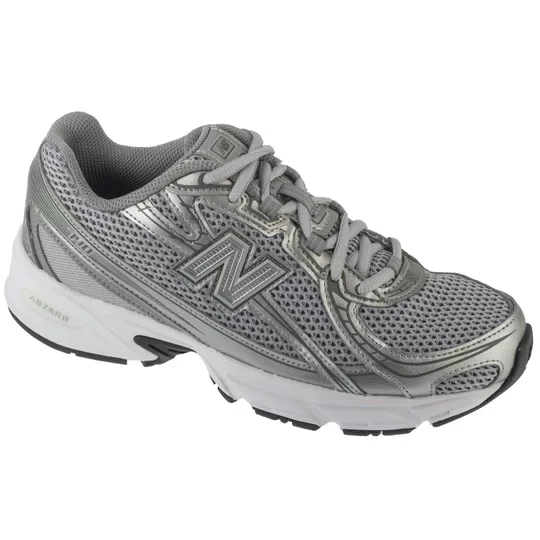 Zdjęcie produktu New Balance GR740SG, Dla dziewczynki, Szare, buty sneakers, przewiewna siateczka, rozmiar: 40