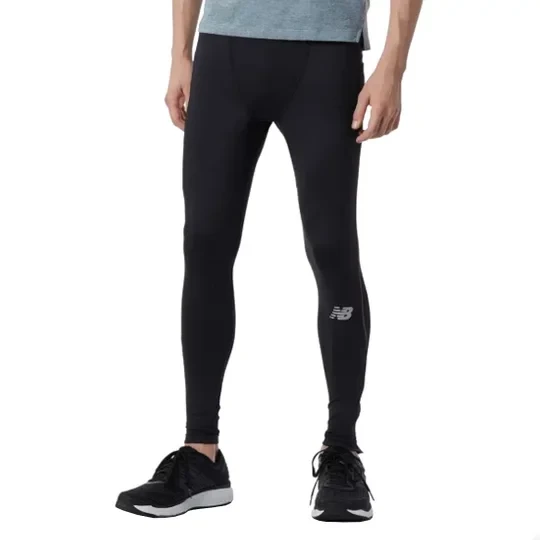 Zdjęcie produktu New Balance Impact Run Tight MP21273BK, Męskie, Czarne, leginsy, poliester, rozmiar: S