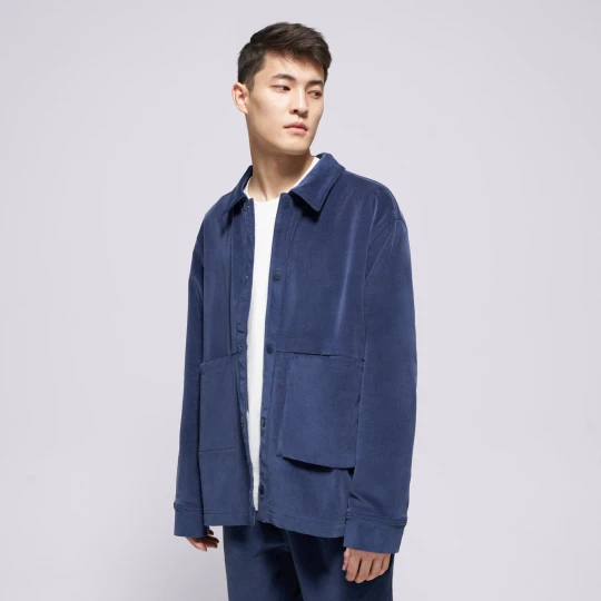 Zdjęcie produktu New Balance Koszula Stretch Corduroy Overshirt granatowy