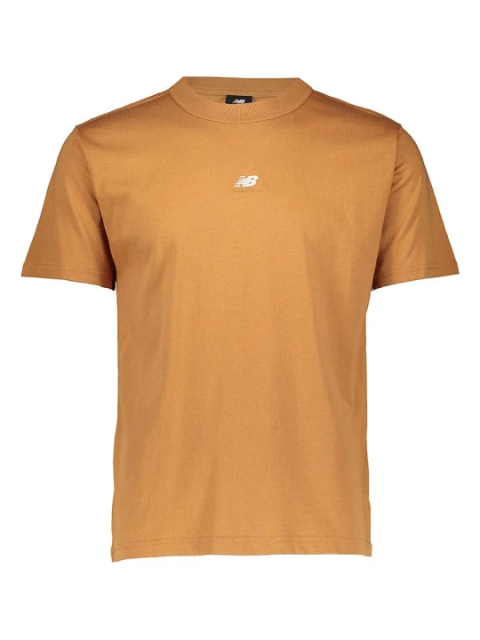 Zdjęcie produktu New Balance Koszulka "Athletics Remastered" w kolorze jasnobrązowym rozmiar: M