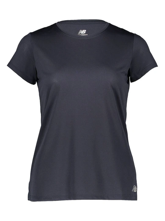 Zdjęcie produktu New Balance Koszulka "Core" w kolorze granatowym do biegania rozmiar: M